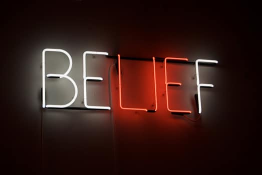 2014.03.10_Belief - Neon sculpture